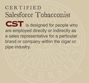 GET CERTIFIED: Certified Salesforce Tobacconist (CST)