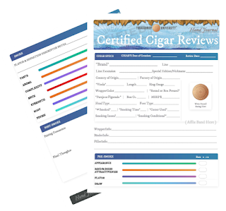 Certified Cigar Reviews - Hand Journal