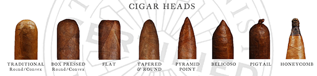 Cigar Anatomy - Head Types